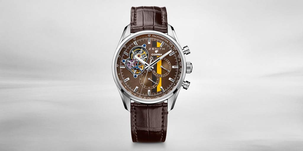 Zenith El Primero Chronograph Replica Watches With Brown Straps