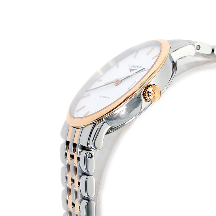 New Cheap Steel And Golden Longines Elegant Replica Watches UK For Men