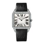 Large-Sized Santos De Cartier Men’s Watches Replica UK With Diamond Bezels Of Noble Styles