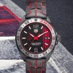 Senna Edition New TAG Heuer Formula One Replica Watches UK With Black And Red Rubber Straps