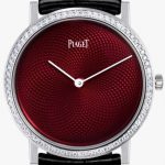 Feminine Beauty And Mystery For UK Piaget Altiplano Knockoff Watches With Red Enamel Dials