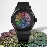 UK Swiss Made Replica Hublot & Takashi Murakami Present the Unique Classic Fusion Takashi Murakami Black Ceramic For Phillips’ Toki: Watch Auction