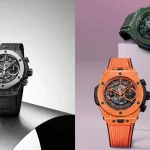 Three UK Luxury Replica Hublot Big Bang Unico Models showcasing Mastery Of Ceramics