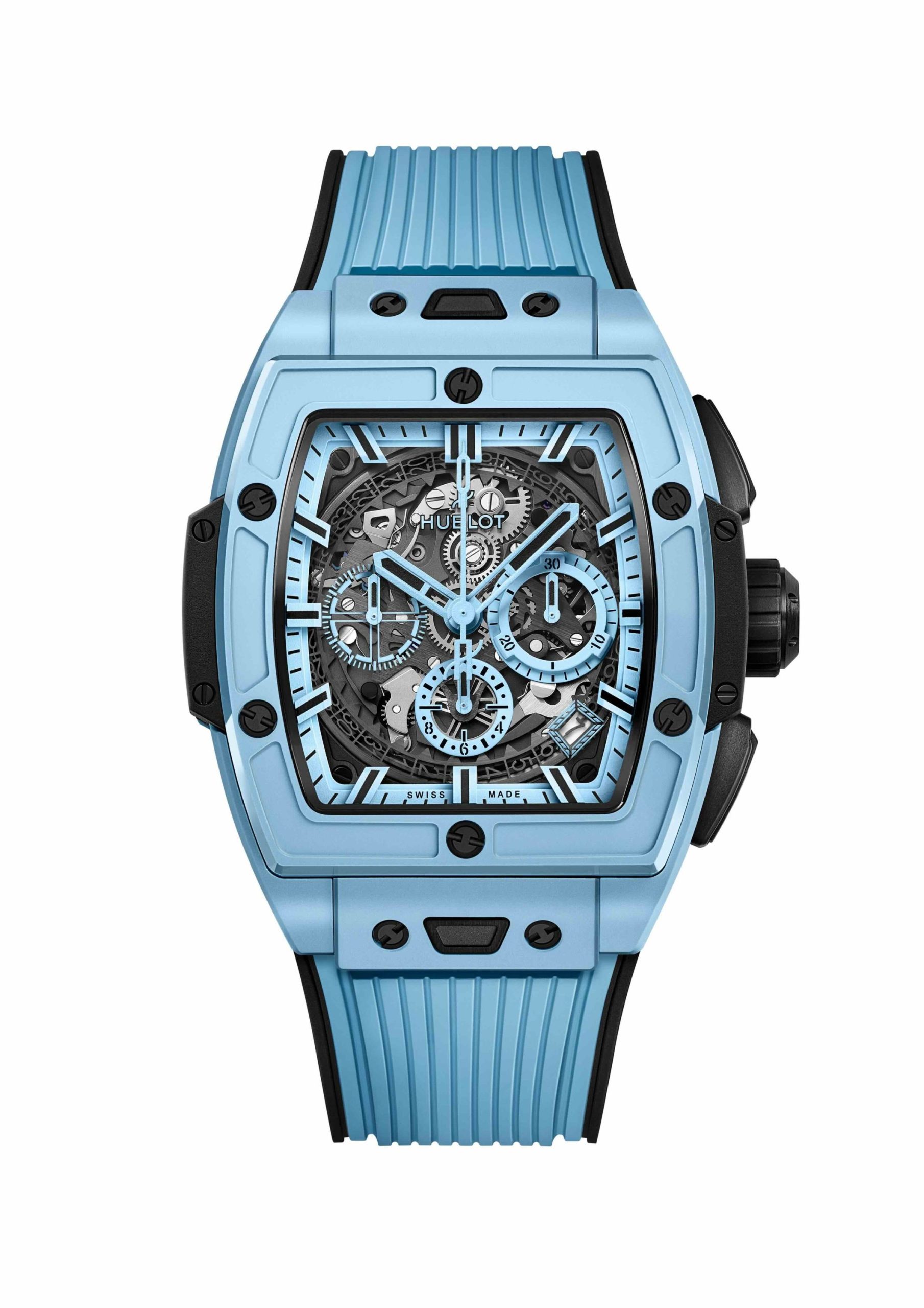 UK Top Replica Hublot Adds Colored Ceramic to Spirit of Big Bang Collection at LVMH Watch Week