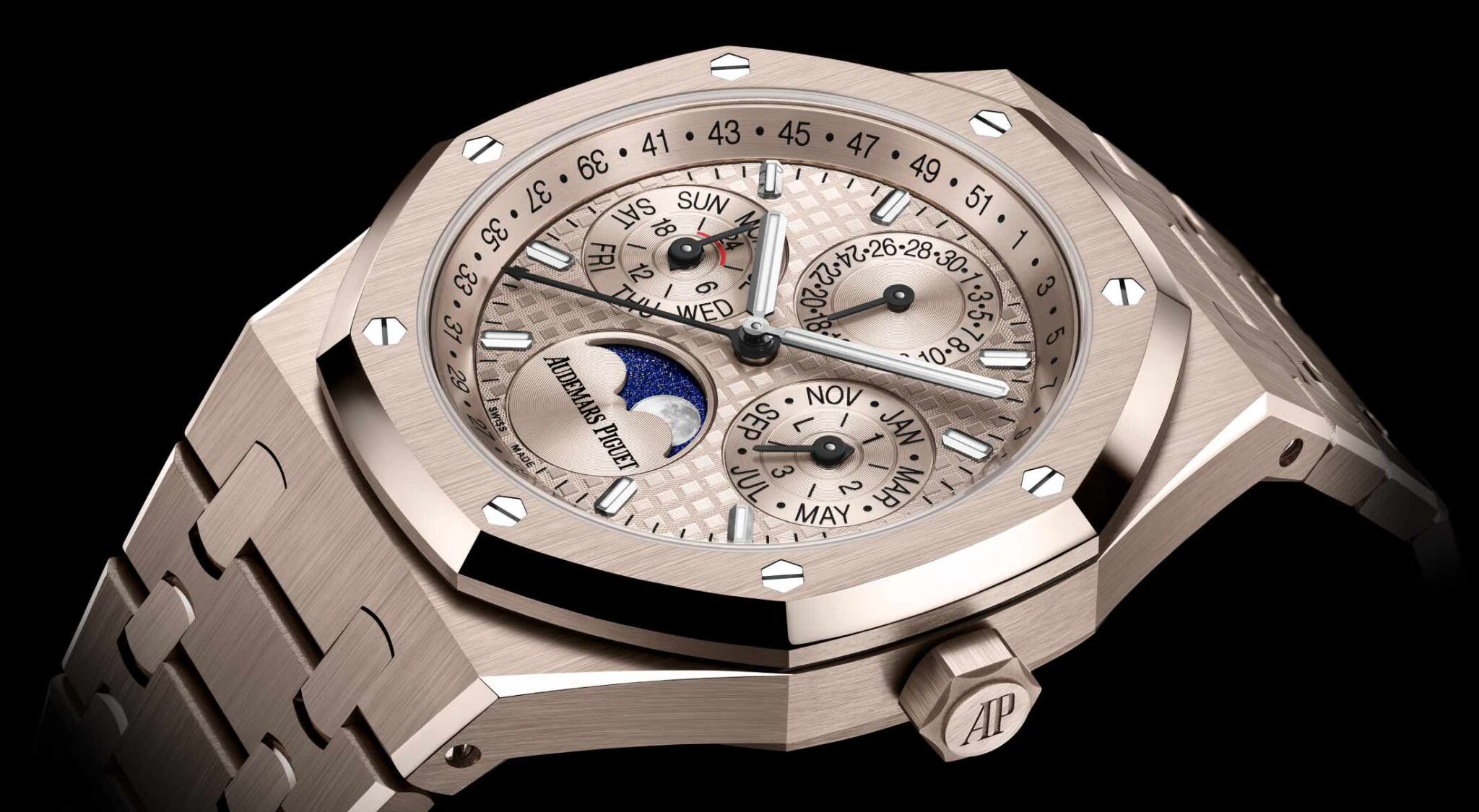 New UK Online Replica Audemars Piguet Royal Oak Selfwinding Perpetual Calendar Calibre 7138