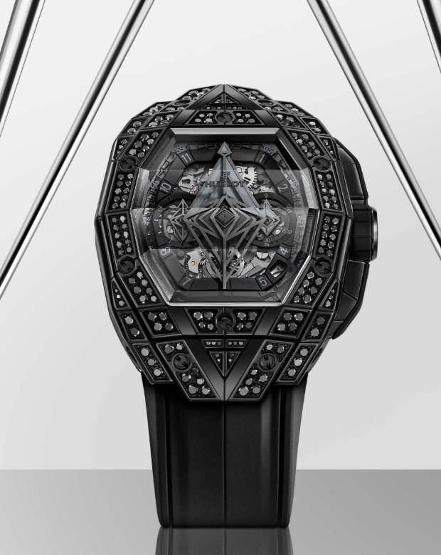 New Release: UK Best Replica Hublot Spirit Of Big Bang Sang Bleu All Black Pave Watches