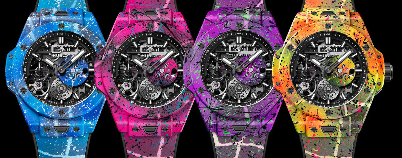 Hublot Unveils New UK AAA Replica Hublot Big Bang Meca-10 Street Art Collection Watches At Art Basel Miami Beach
